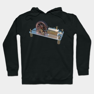 Steam Engine by Officina Virtuale Hoodie